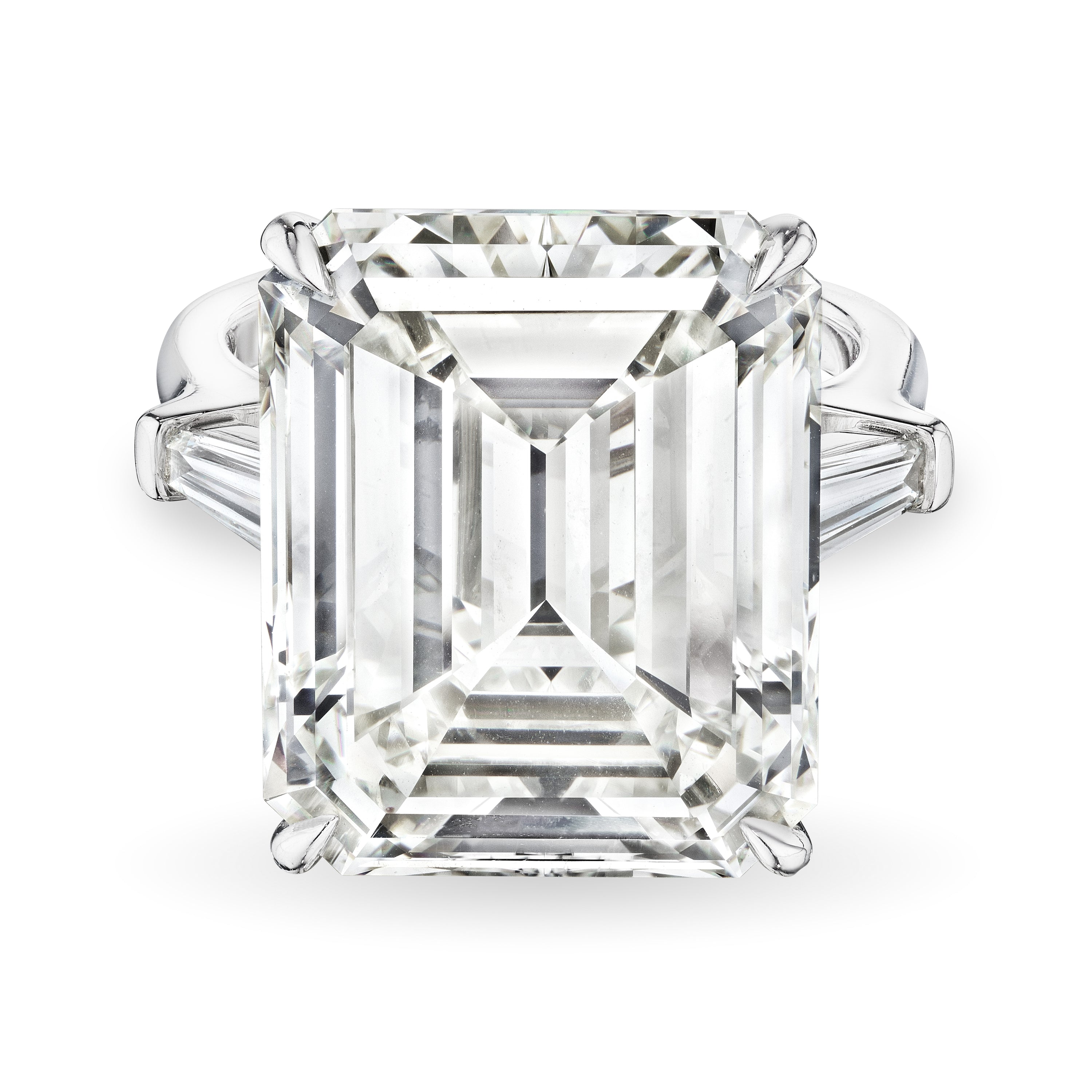 Emerald Cut Diamond Ring, 19 CT - LEVIEV