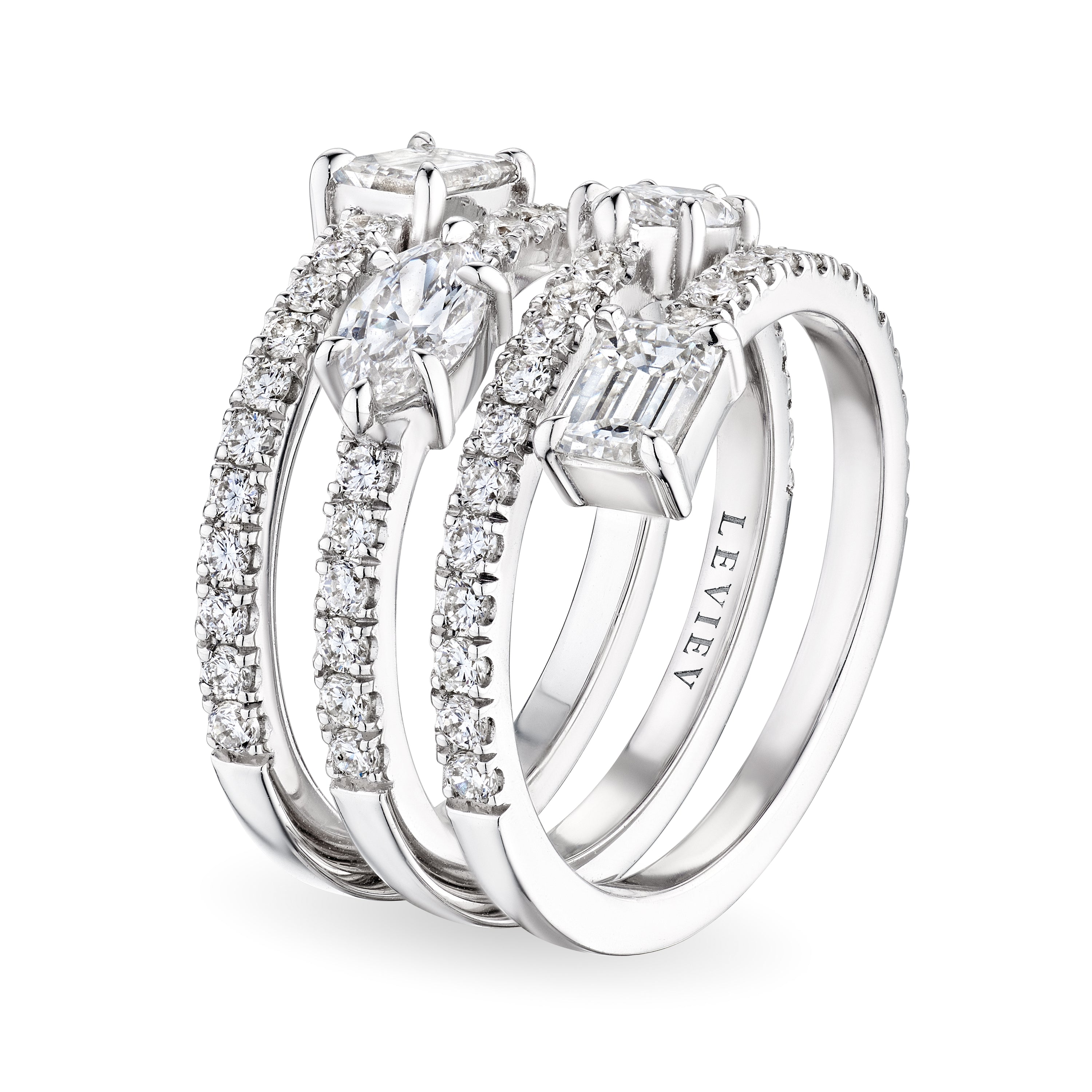 Spiral Radiance Diamond Ring, 2.5 CT