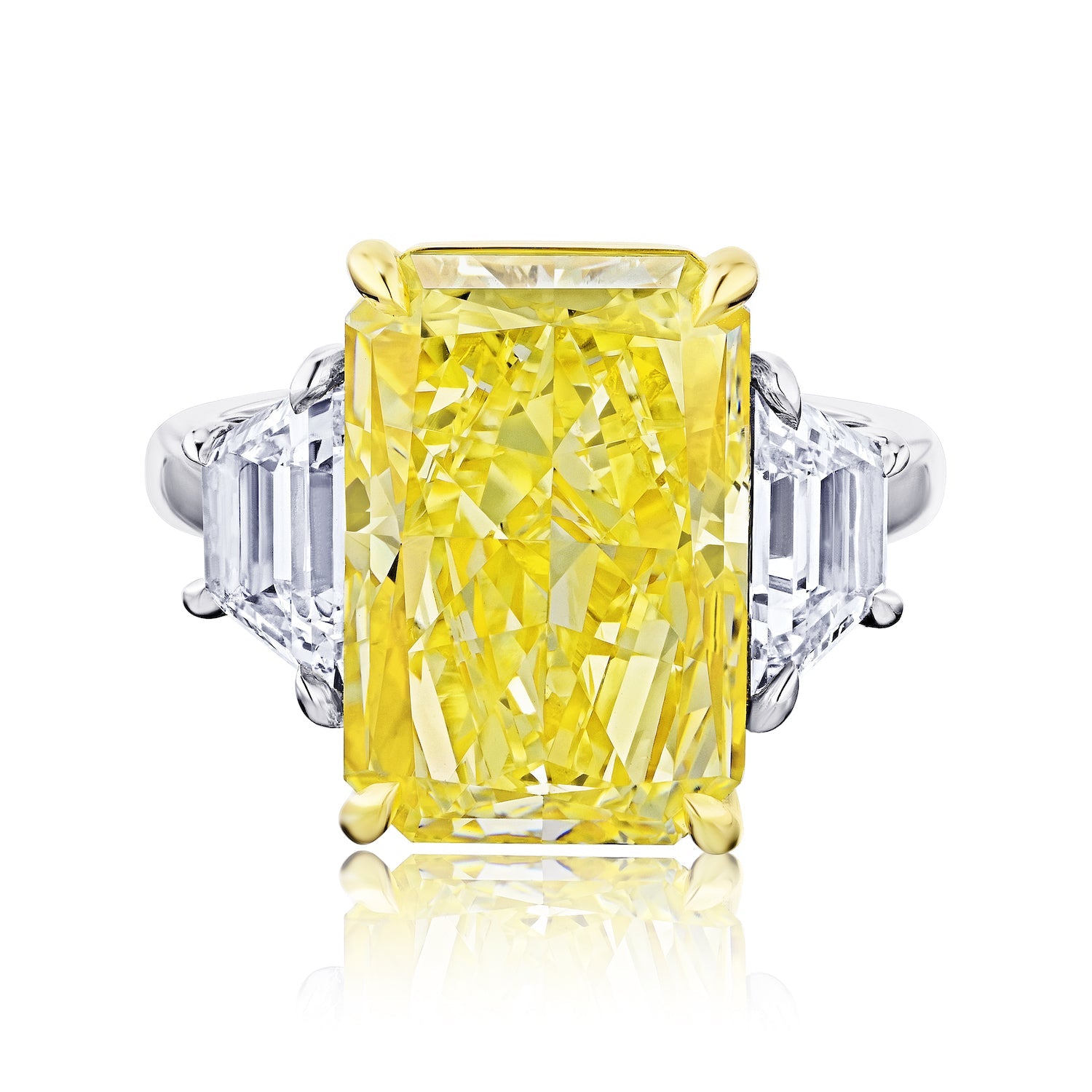 Radiant Cut Diamond Ring, 15 CT Leviev Rings Rings Leviev 