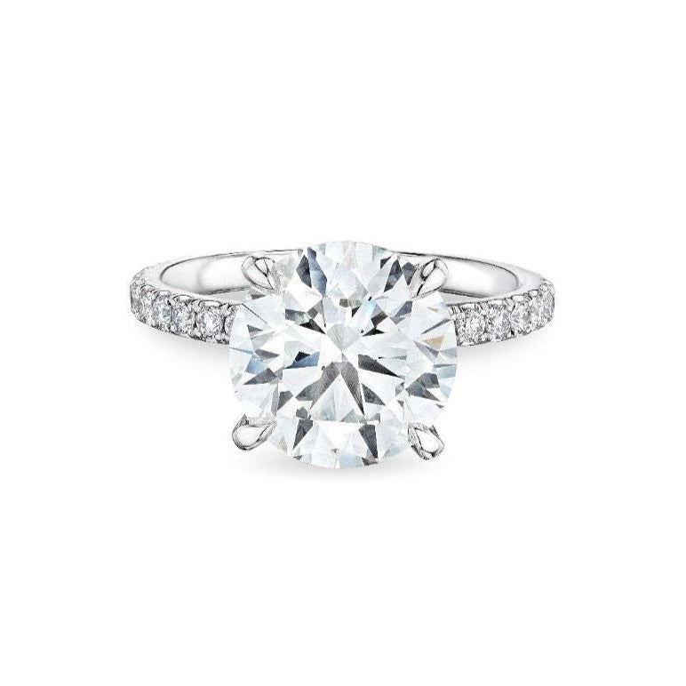 Round Cut Diamond Engagement Ring, 3 CT Leviev Rings Rings Leviev 