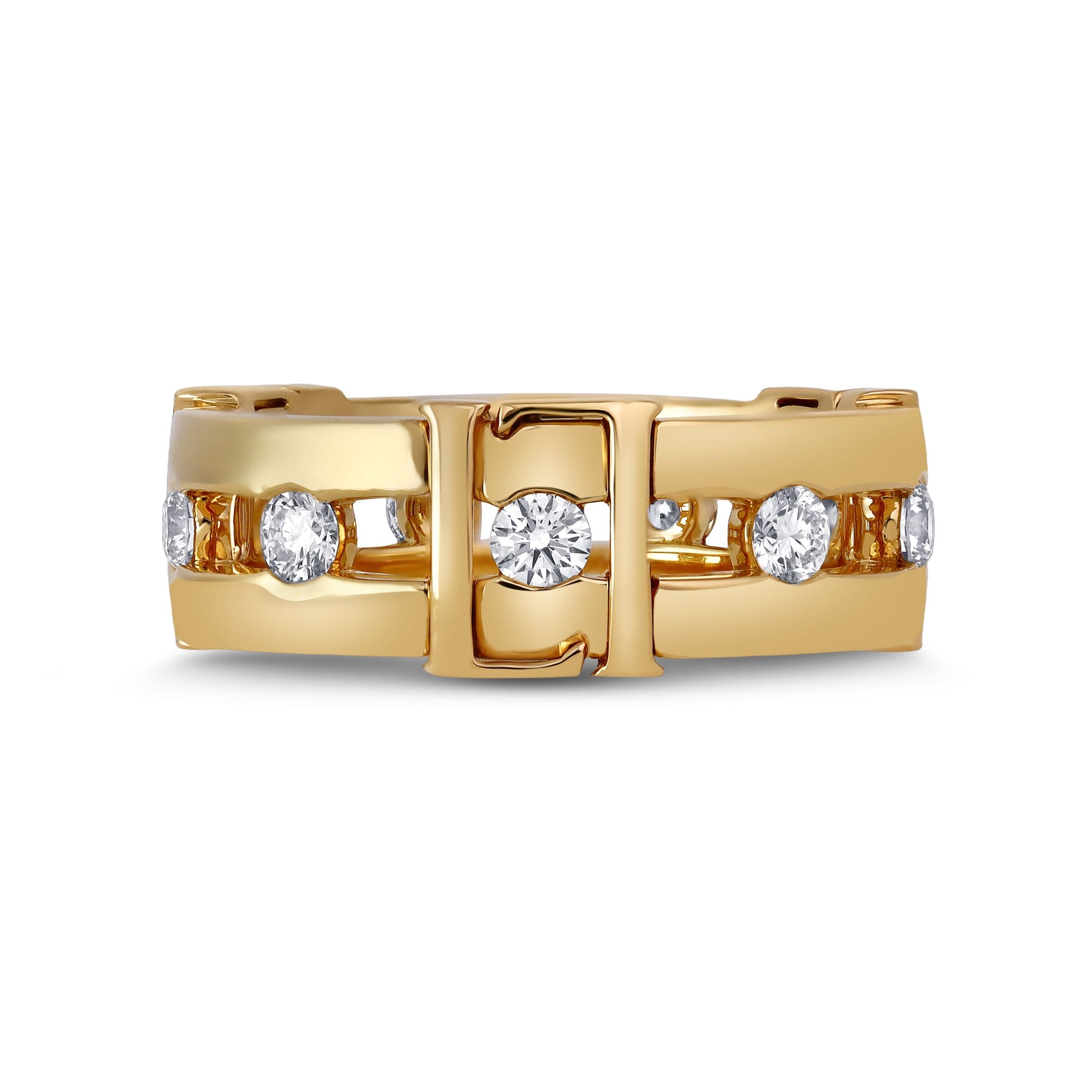 Serrure 0.65 Carat Diamond Band Ring in 18K Gold