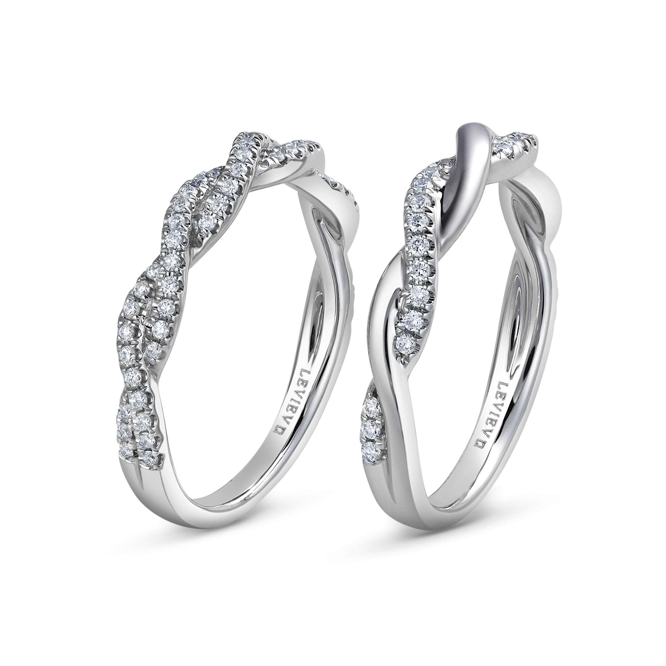 Sky of Embers .25 Carat Diamond Ring in 18K White Gold