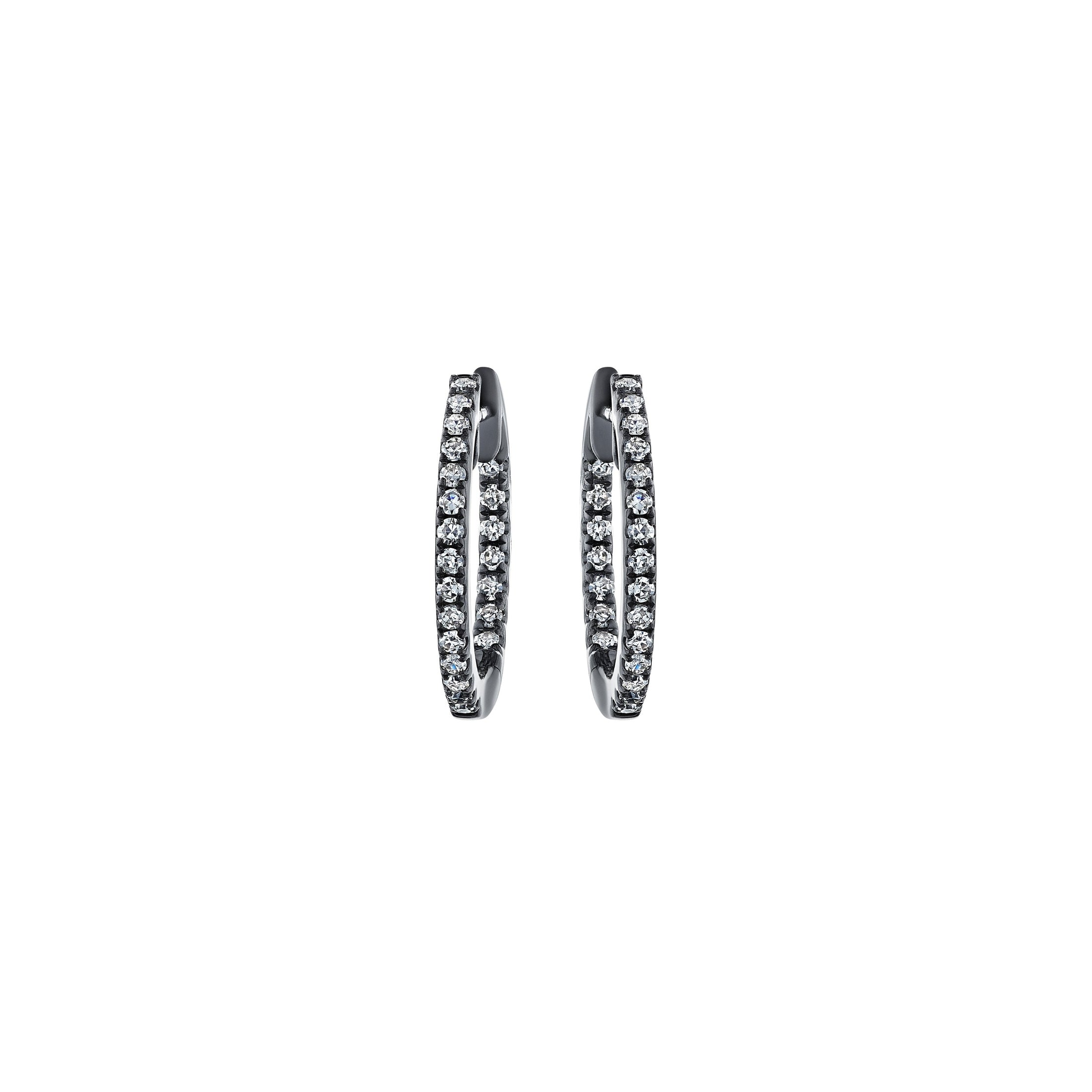 'Starlit Elegance' 18K White Gold Diamond Earrings, 0.79 CT Leviev Earrings Leviev Signature Leviev 