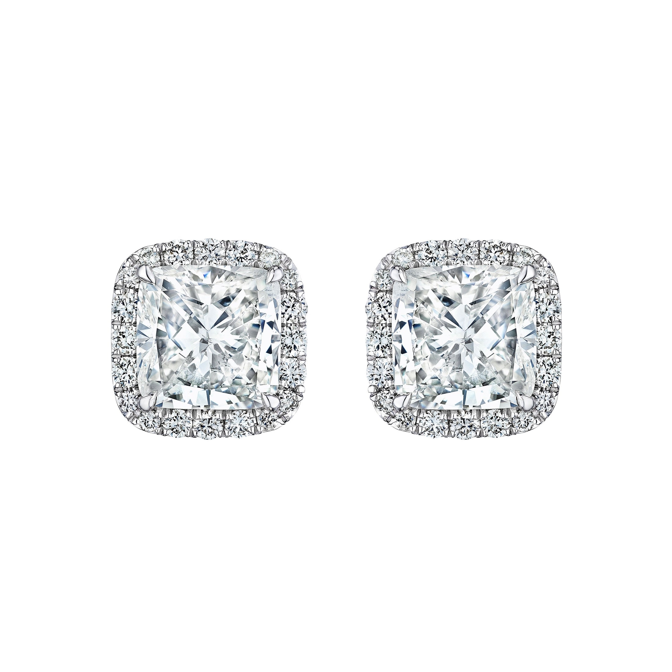 'Starlit Reverie' 18K White Gold Diamond Earrings, 7.16 CT Leviev Earrings Leviev 