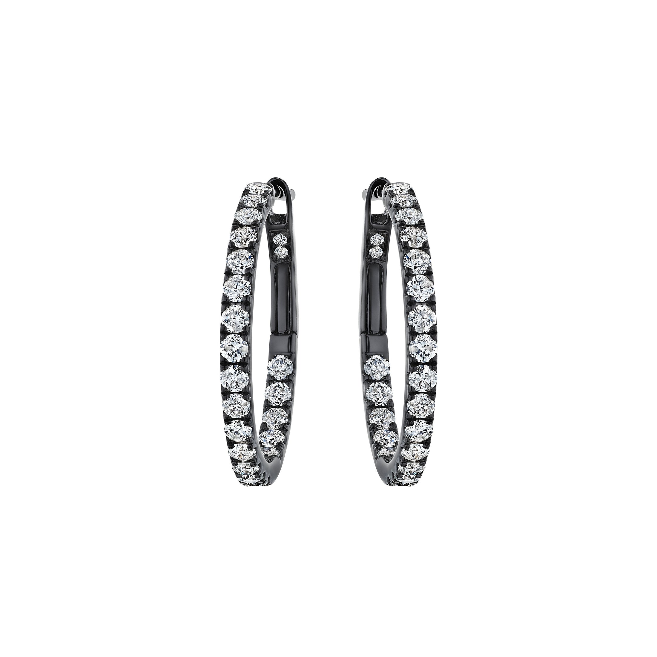'Starlit Serenade' 18K White Gold Diamond Earrings, 0.17 CT Leviev Earrings Leviev 