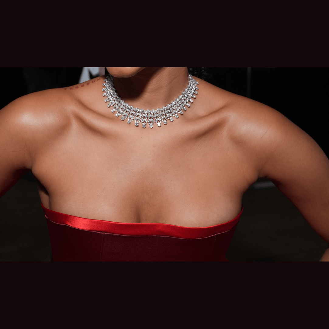 'The Carmen' Assorted Pear Diamond Necklace, 55 CT Leviev Necklaces Necklaces Leviev 