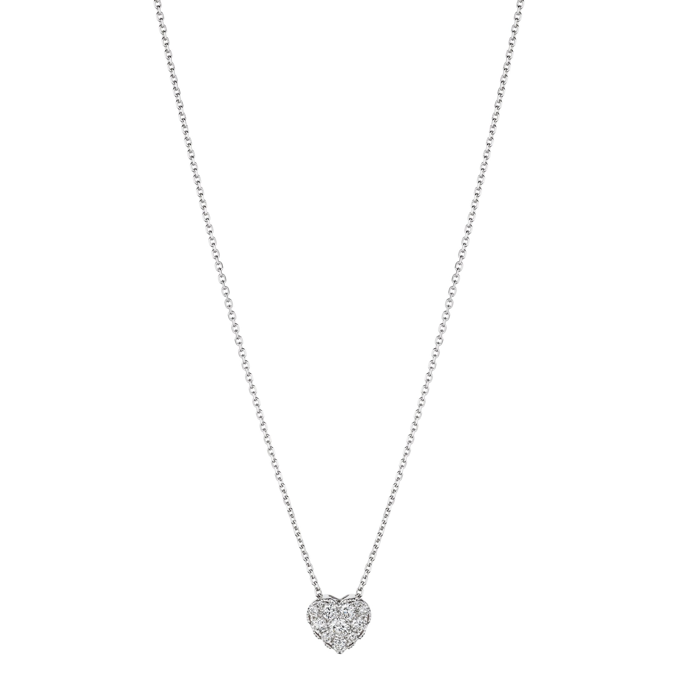 'Timeless Luminescence' 18K White Gold Diamond Necklace, 0.85 CT Leviev Necklaces Leviev 