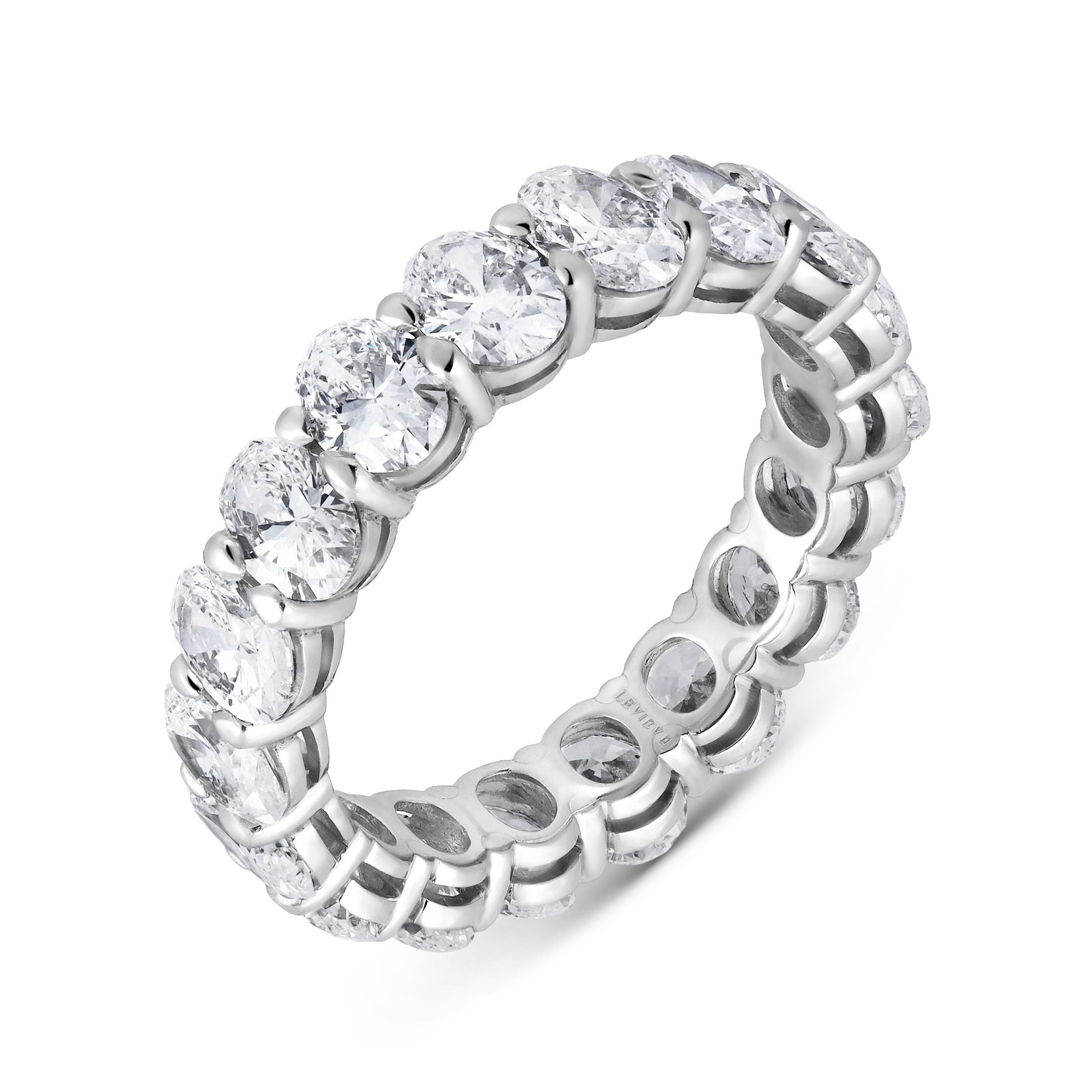 Whitmore 4.59 Carat Diamond Eternity Ring in Platinum