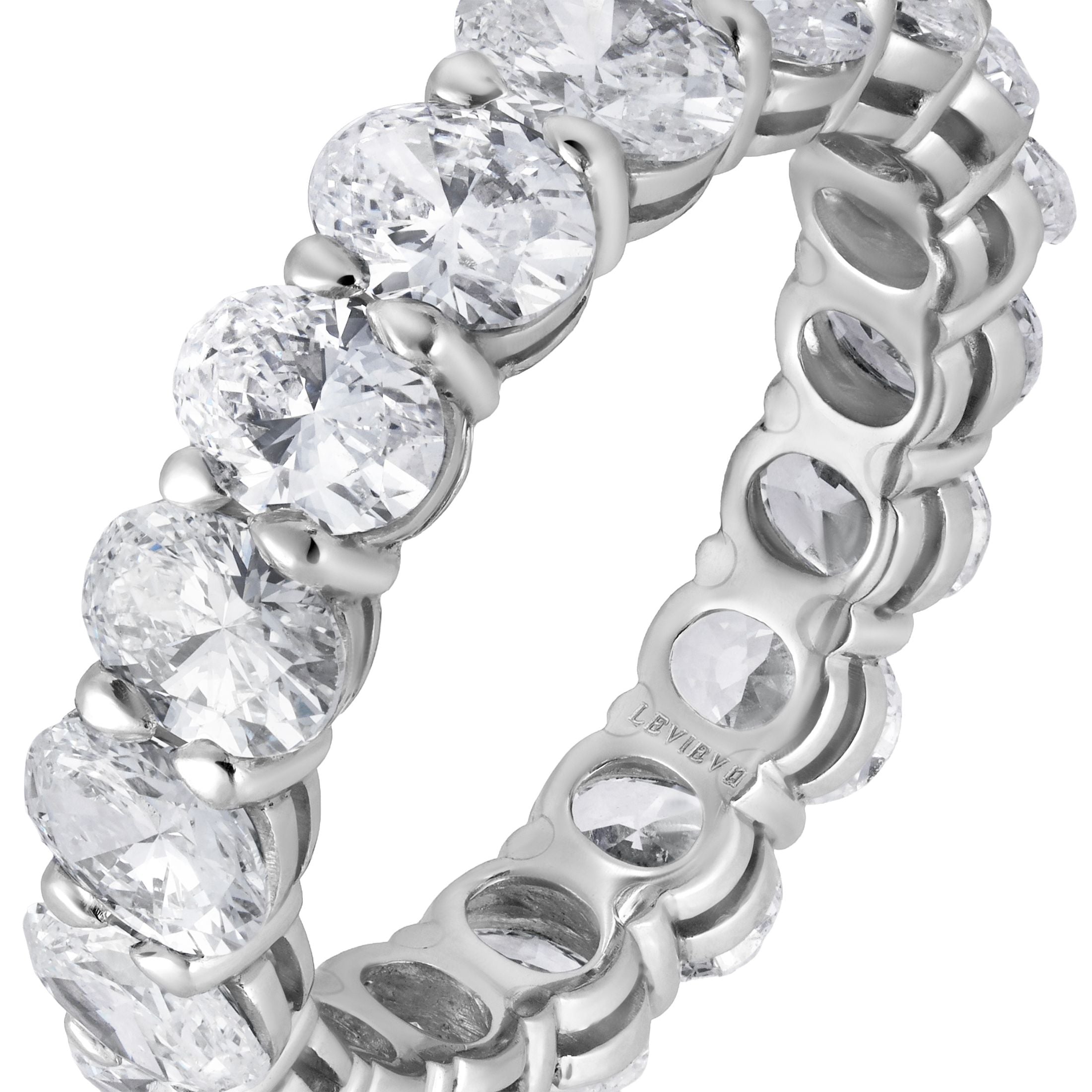 Whitmore 4.59 Carat Diamond Eternity Ring in Platinum