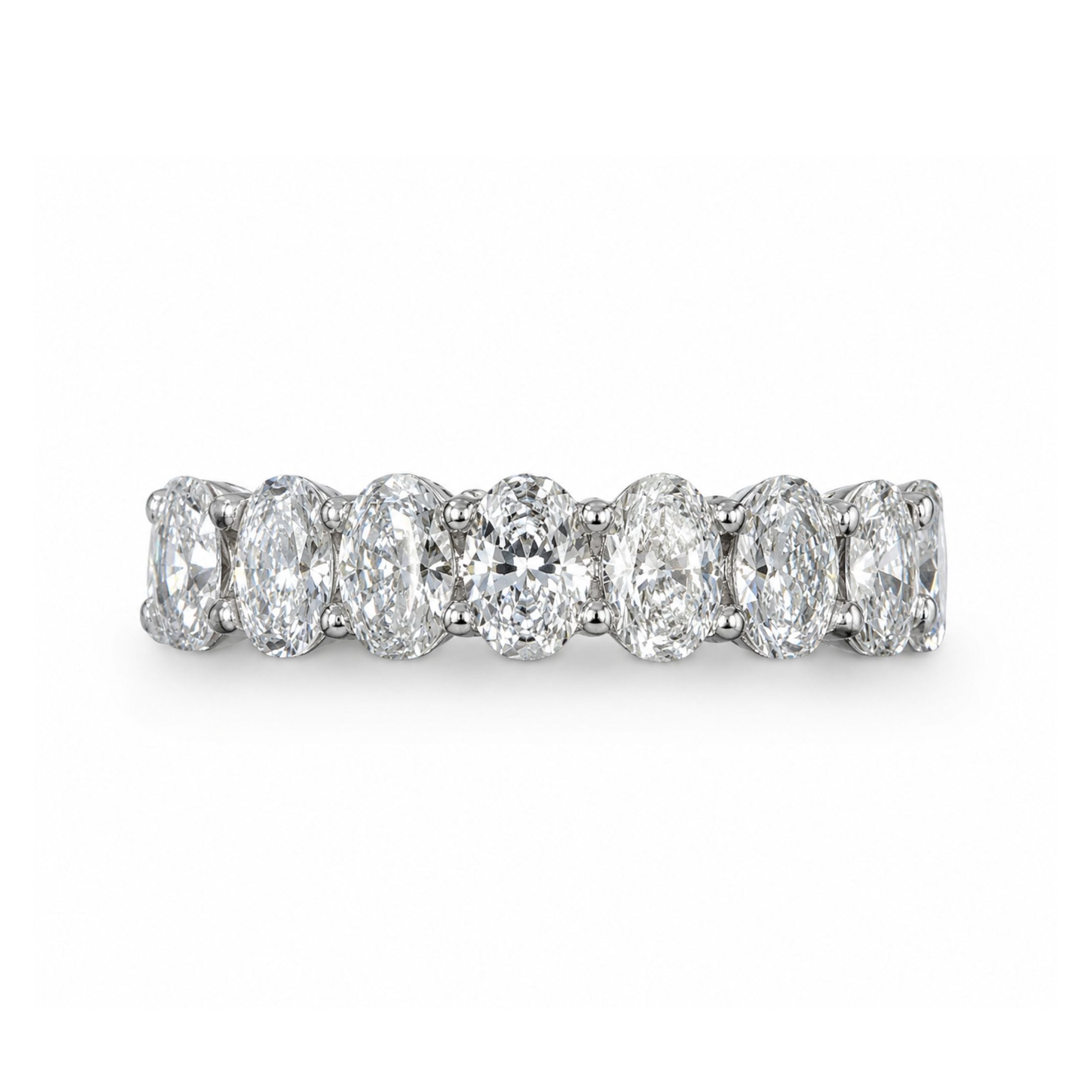 Whitmore 4.59 Carat Diamond Eternity Ring in Platinum