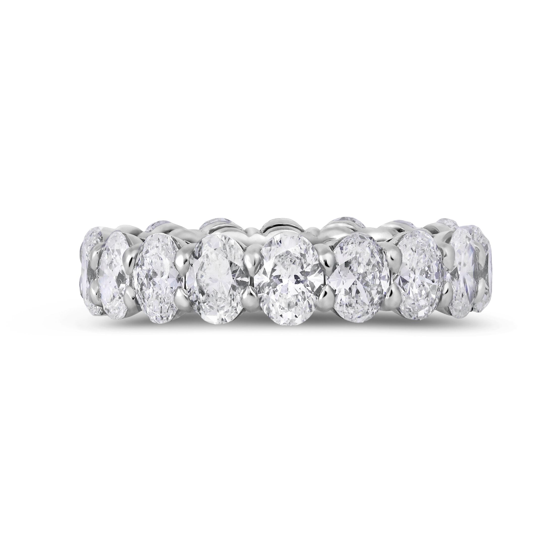 Whitmore 4.59 Carat Diamond Eternity Ring in Platinum