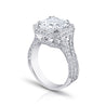 Asscher Cut Diamond Ring, 4 CT - Rings - Leviev Diamonds