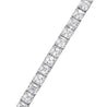 Asscher Cut Diamond Tennis Bracelet, 11 CT - Bracelets - Leviev Diamonds