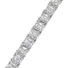 Asscher Cut Diamond Tennis Bracelet, 40.5 CT - Bracelets - Leviev Diamonds