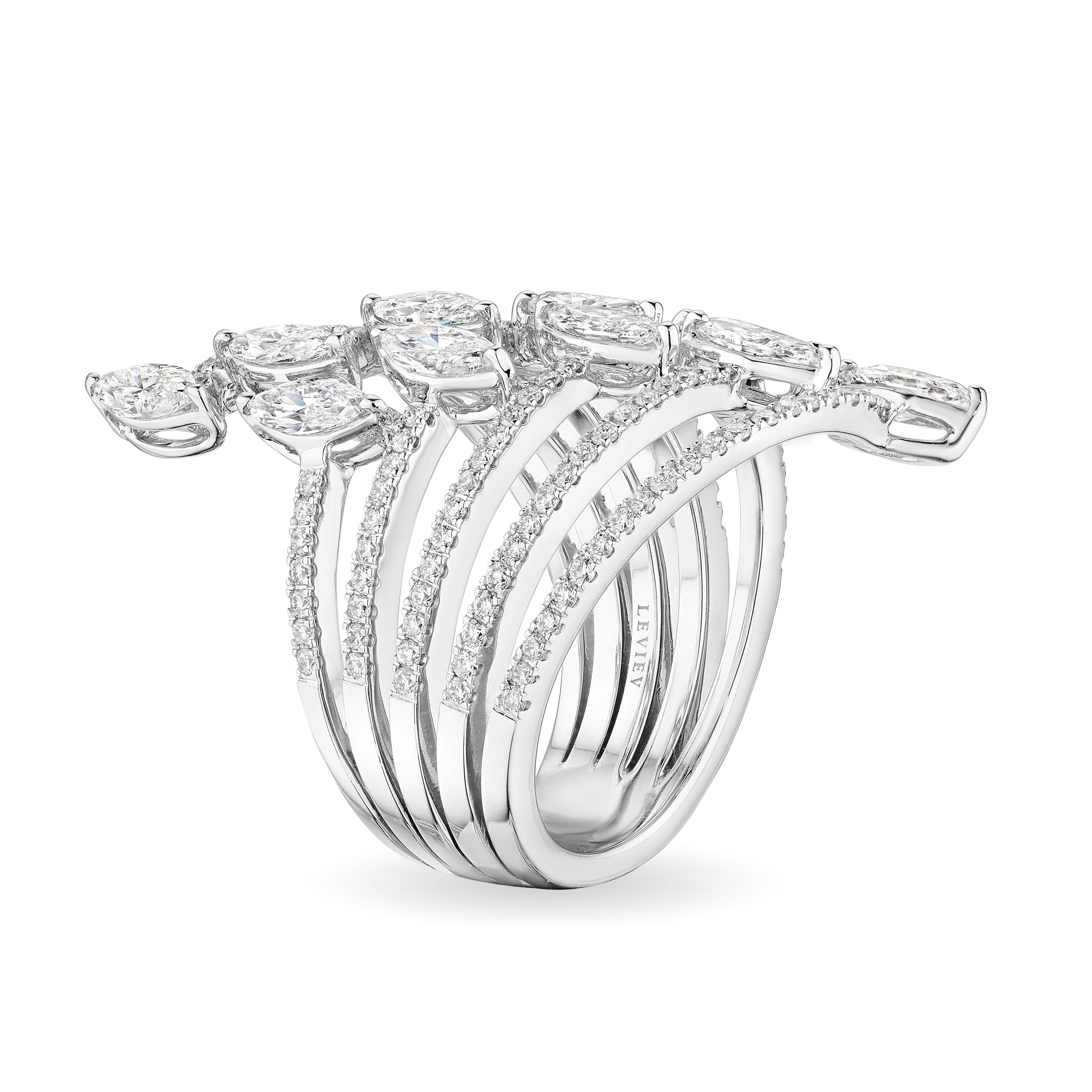 ‘Celeste Étoile’ Marquise Diamond Ring - Leviev