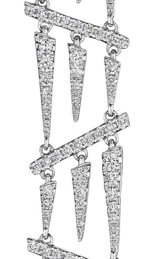 'Crystal Shards', 1.8 CT - Earrings - Leviev Diamonds