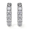 Diamond Hoop Earrings, 10MM, 0.28ct - Leviev