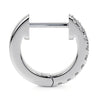 Diamond Hoop Earrings, 12MM, 0.19ct - Leviev