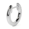 Diamond Hoop Earrings, 12MM, 0.19ct - Leviev