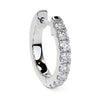 Diamond Hoop Earrings, 12MM, 0.26ct - Leviev