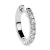 Diamond Hoop Earrings, 14MM, 0.32ct - Leviev