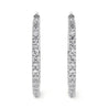 Diamond Hoop Earrings, 19MM, 0.59ct - Leviev