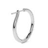 Diamond Hoop Earrings, 19MM, 0.59ct - Leviev