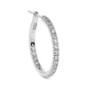 Diamond Hoop Earrings, 19MM, 0.59ct - Leviev
