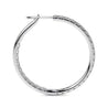 Diamond Hoop Earrings, 32MM, 2.66ct - Leviev
