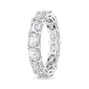 Emerald Cut Diamond Eternity Band, 4 CT - Rings - Leviev Diamonds