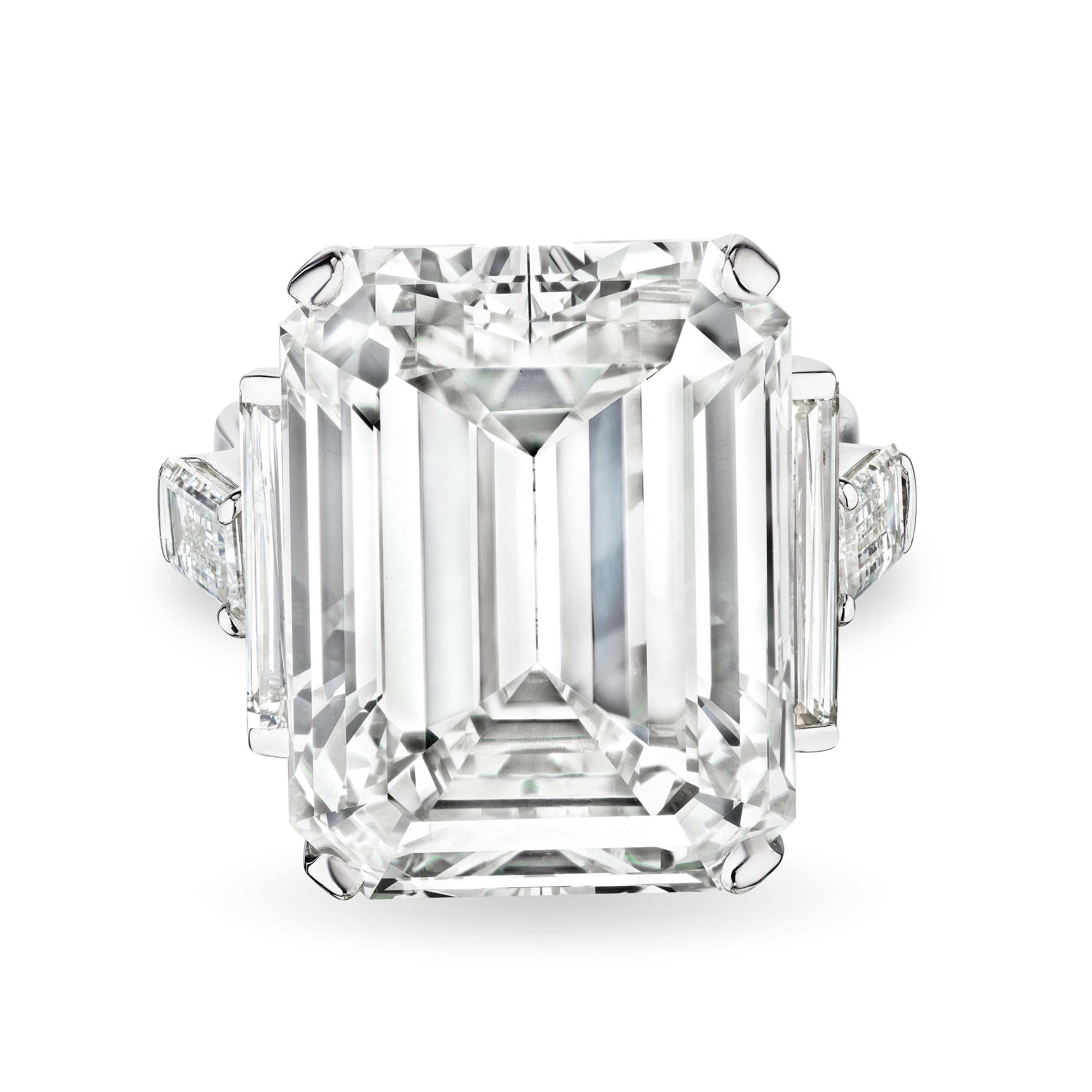 Emerald Cut Diamond Ring, 53 CT - Rings - Leviev Diamonds