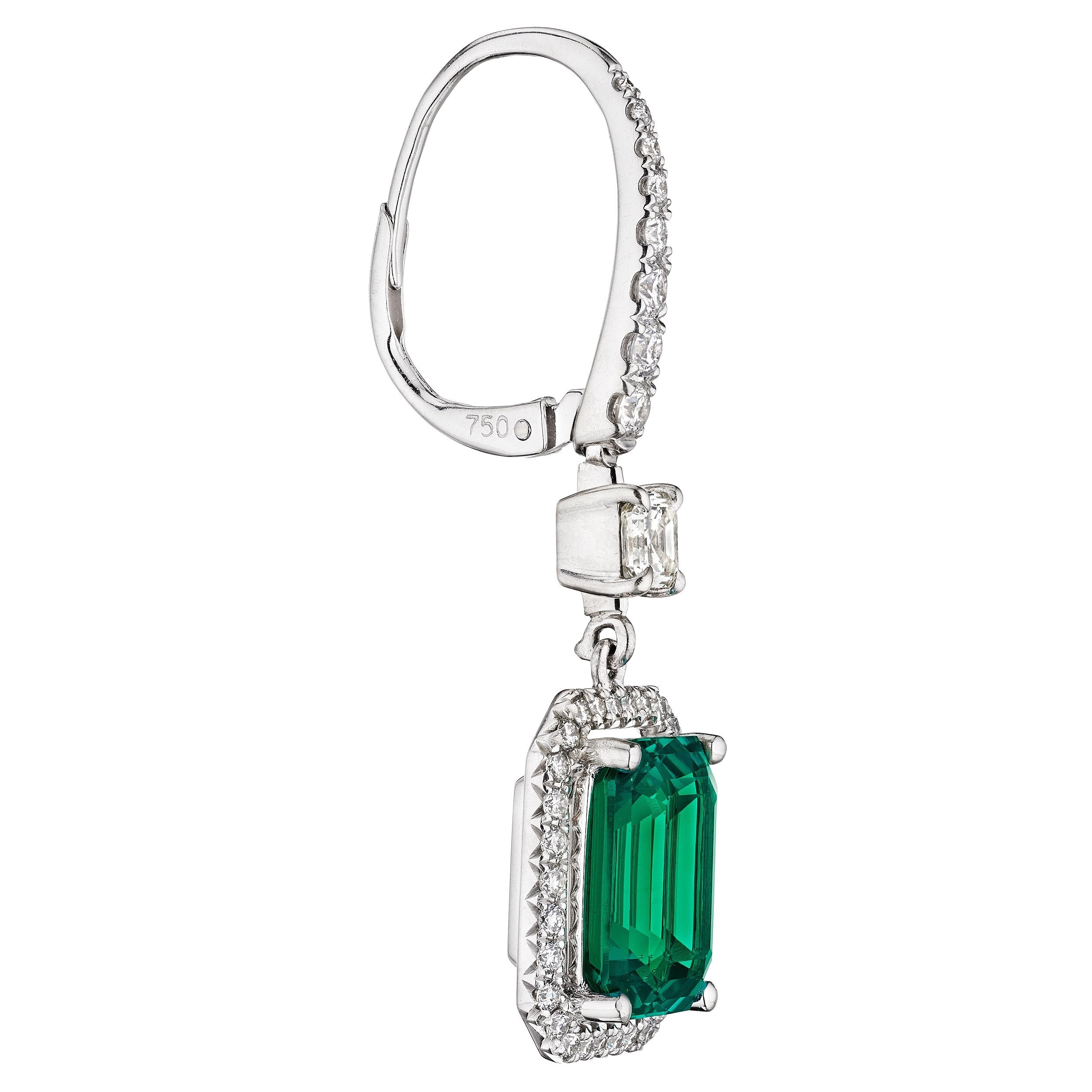 'Emerald Falls', 12 CT - Earrings - Leviev Diamonds