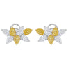 'Eternal Radiance' Cluster Earrings, 3.26 CT - Earrings - Leviev Diamonds