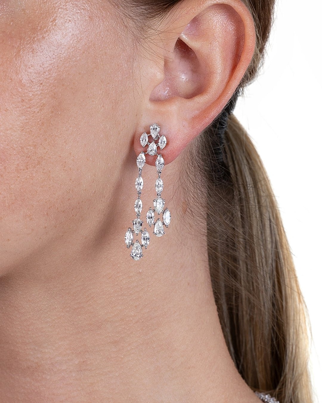 Ethereal Cascade Earrings - Leviev