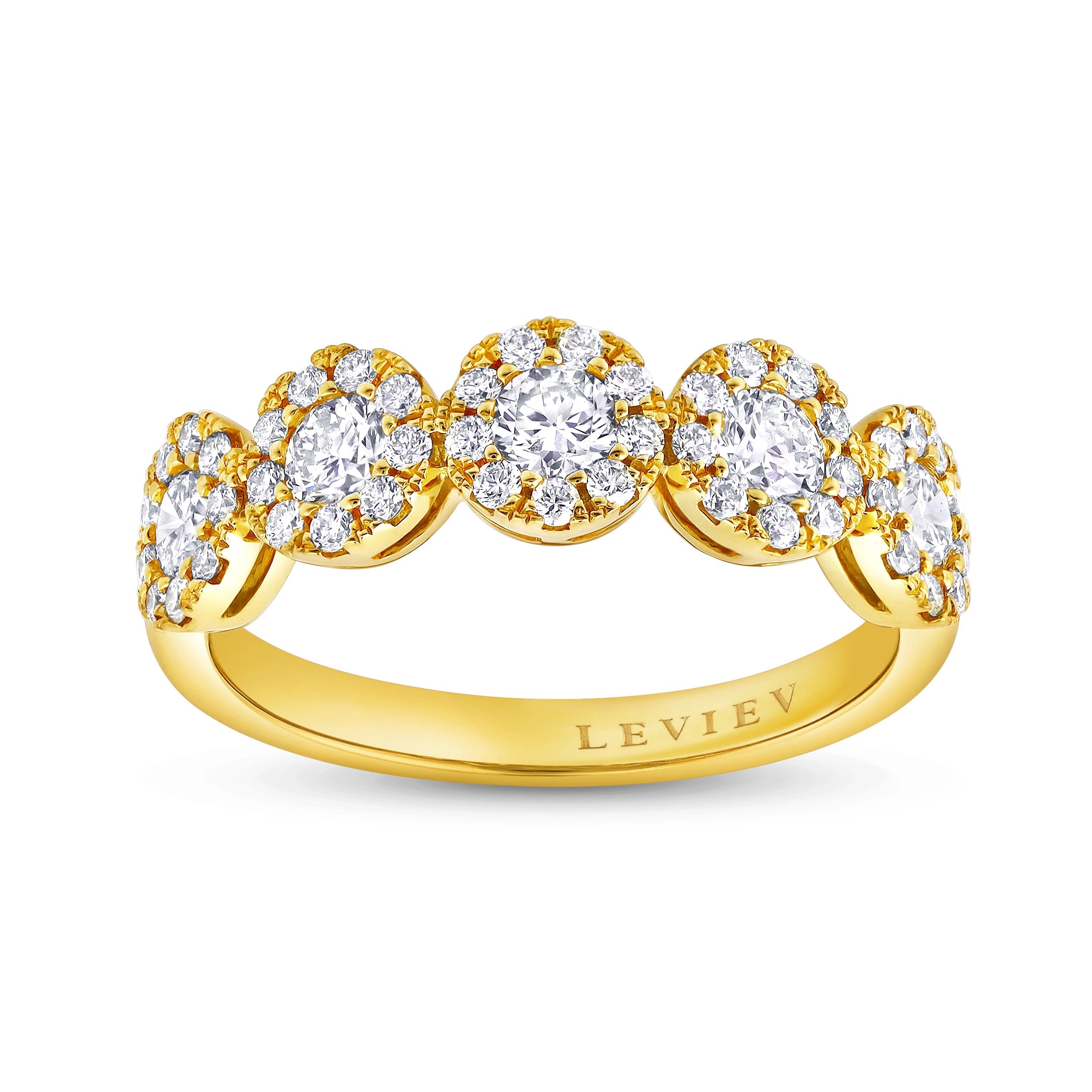 Flower Petal Diamond Ring - Rings - Leviev