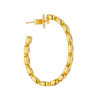 'Golden Eclipse' Radiant Dome Diamond Earrings - Leviev