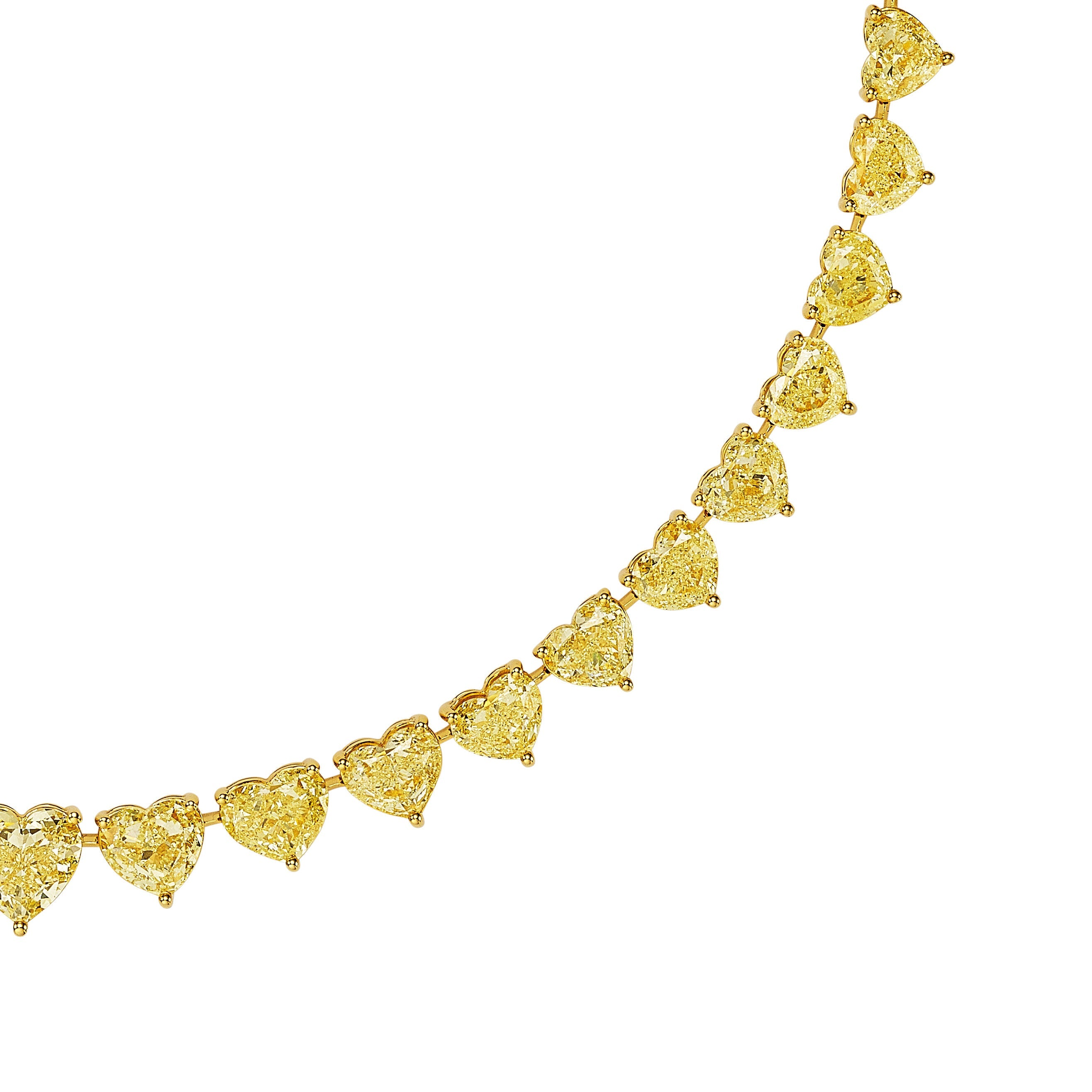 ‘Golden Elysium’ Radiant Link Diamond Necklace - Leviev