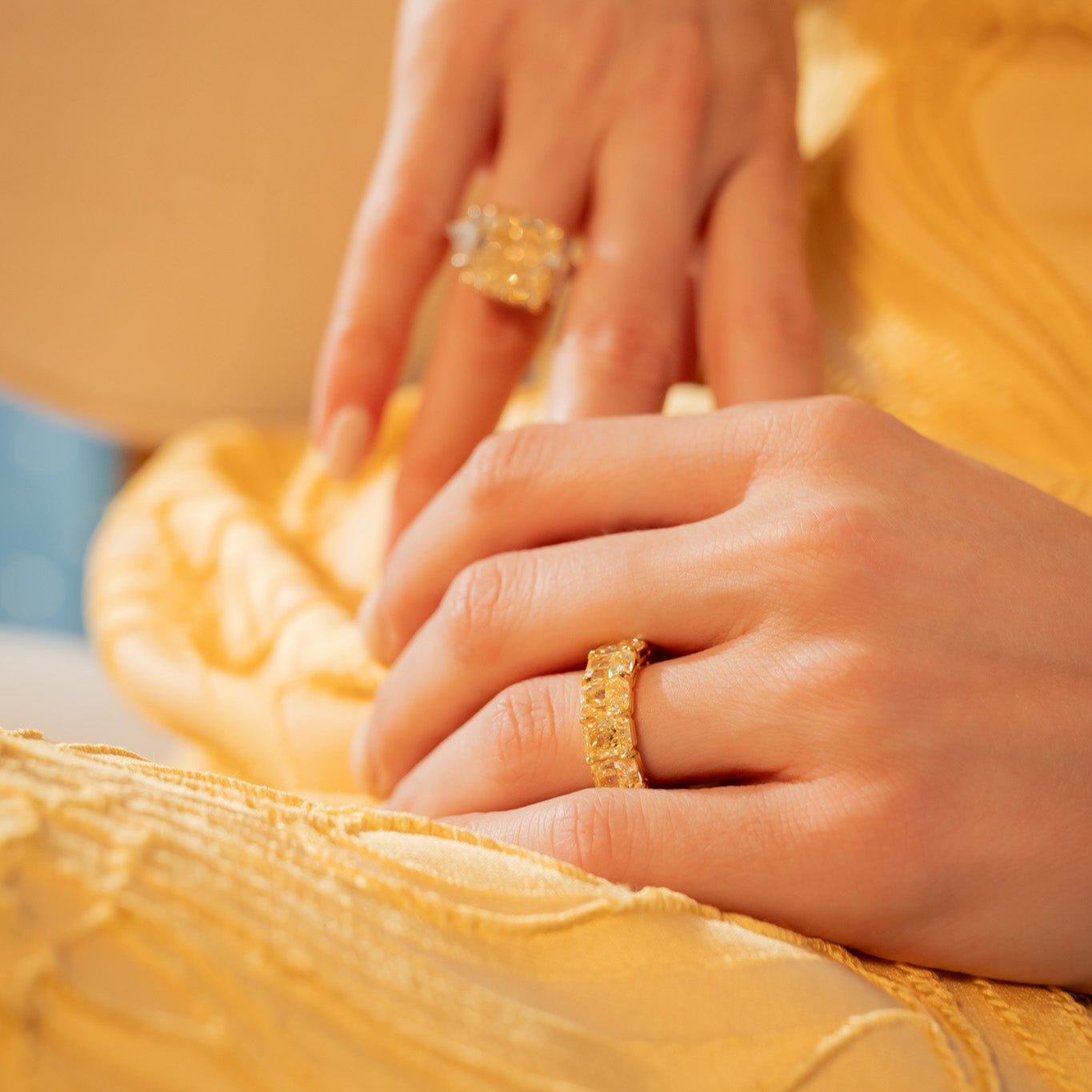 'Golden Reverie' Yellow Diamond Ring - Leviev
