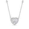 'Heart’s Secret' Pendant, 5 CT - Necklaces - Leviev Diamonds