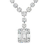 'LEVIEV Sirius' Emerald and Round Diamond Necklace, 200 CT - Necklaces - Leviev Diamonds