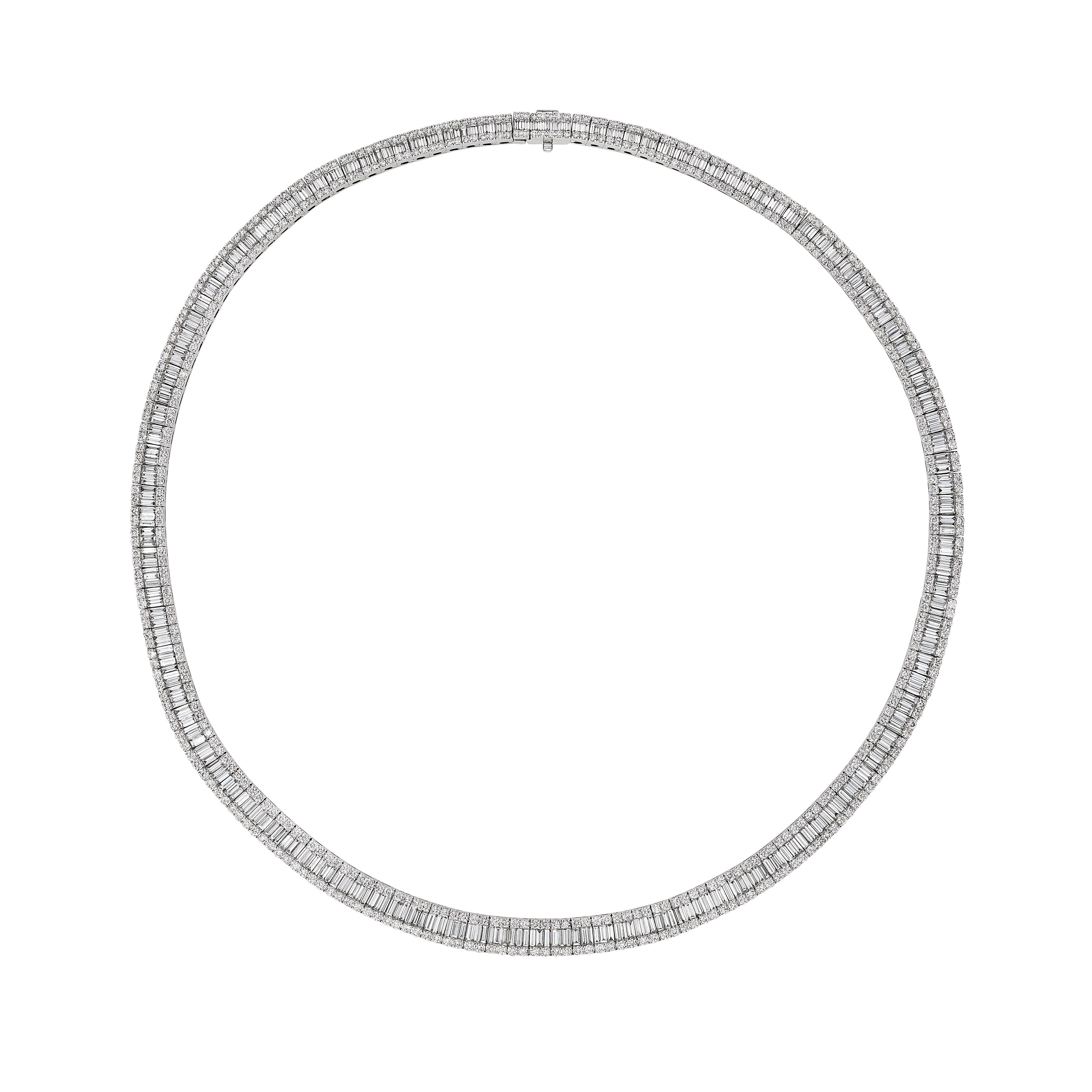 'Luna Étoilée' Diamond Pendant Necklace - Leviev
