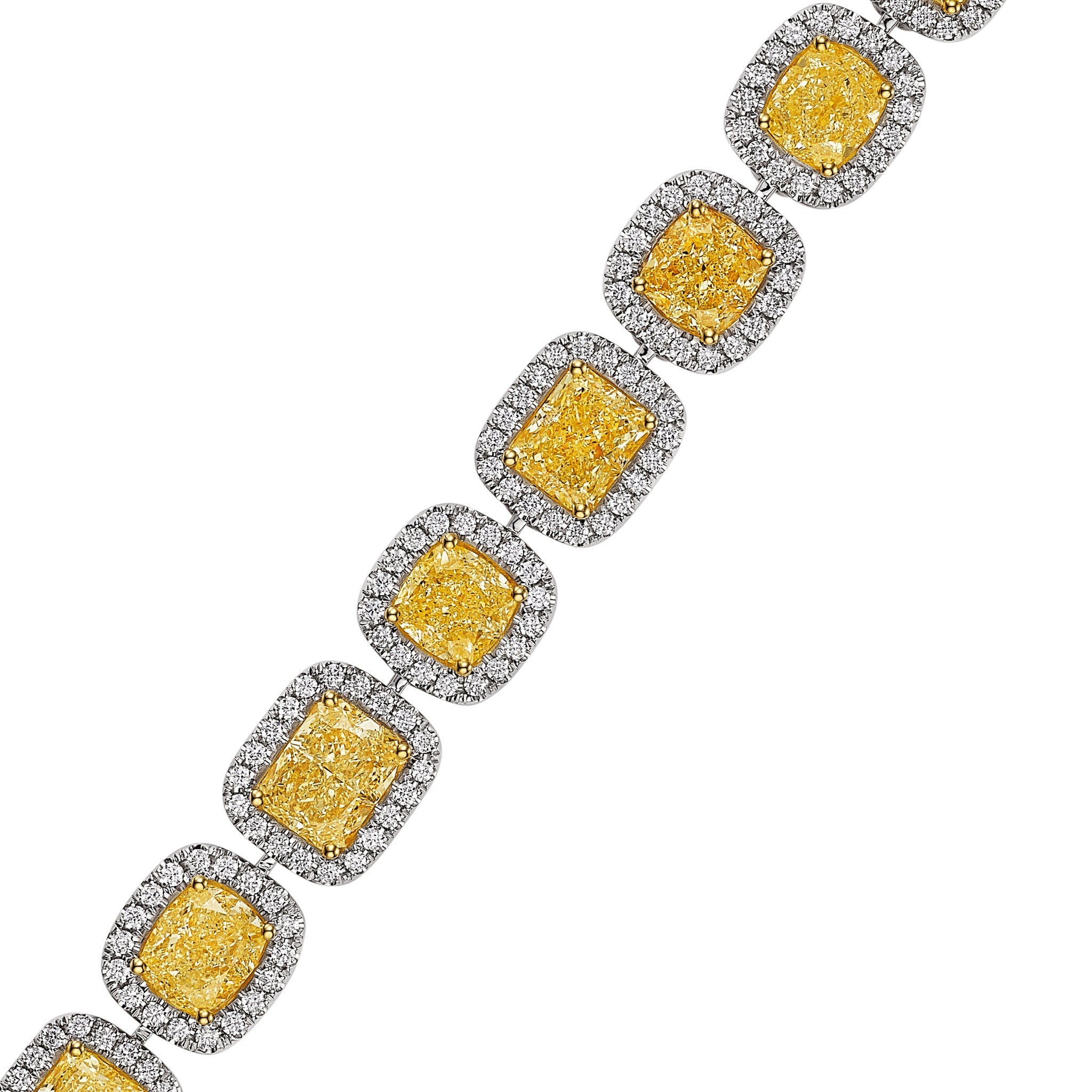 'Lunar Éclat' White Gold Diamond Bracelet - Bracelets - Leviev