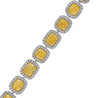 'Lunar Éclat' White Gold Diamond Bracelet - Bracelets - Leviev