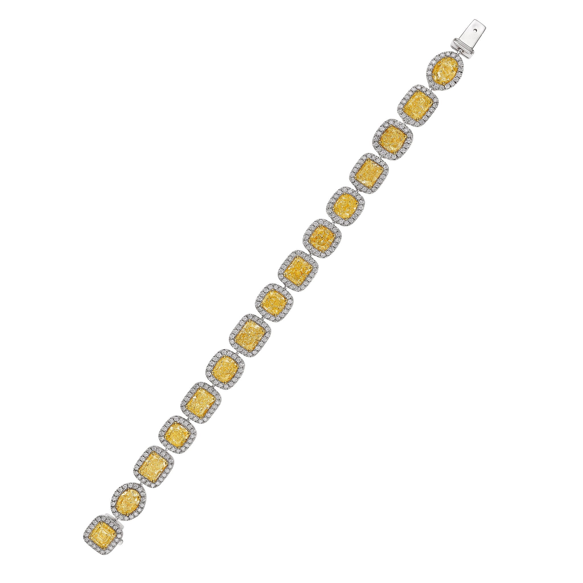 'Lunar Éclat' White Gold Diamond Bracelet - Bracelets - Leviev