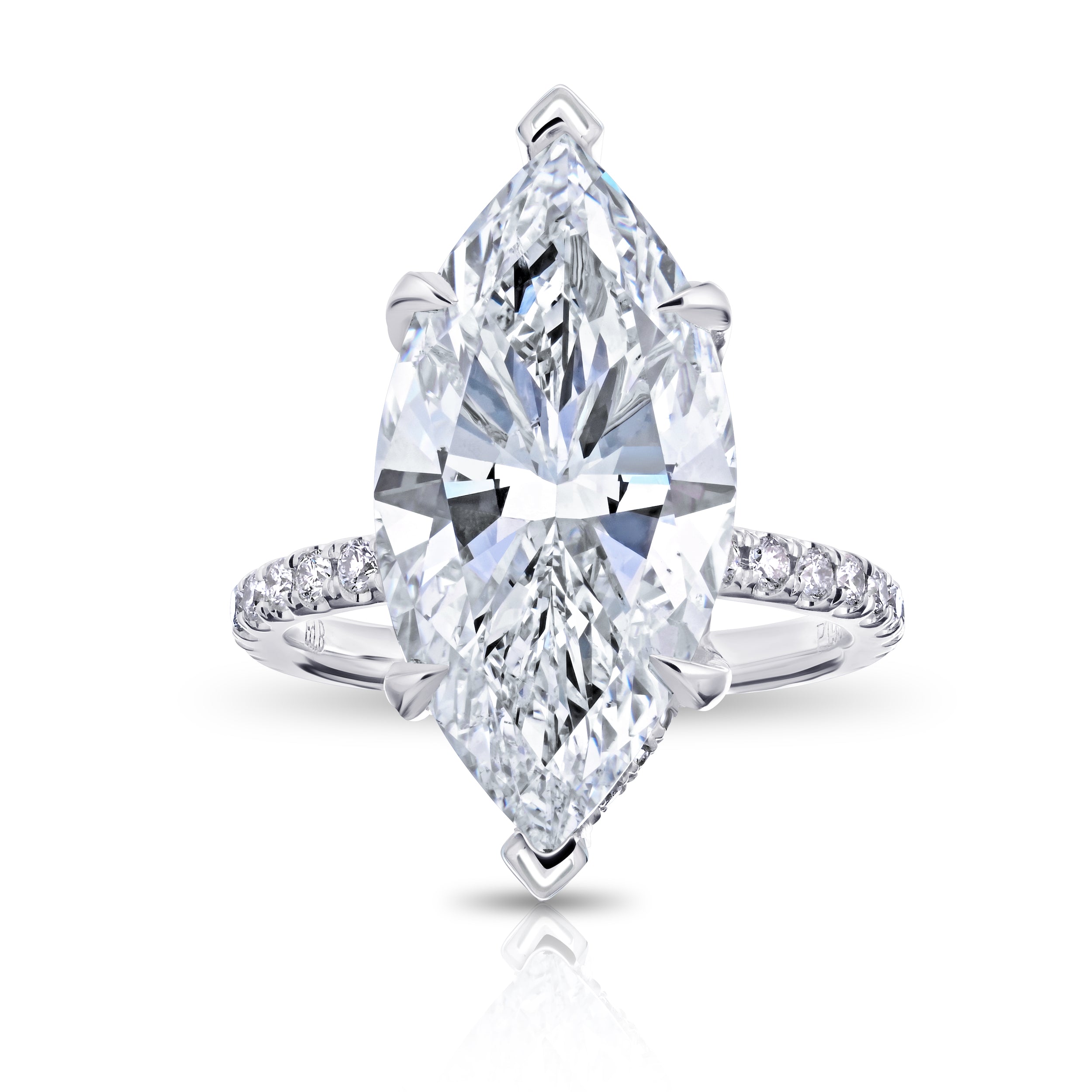 Marquise Shape Cut Diamond Ring, 8.01 CT - Rings - Leviev