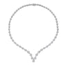 Multi - Pear Shape Diamond Necklace, 30 CT - Necklaces - Leviev Diamonds