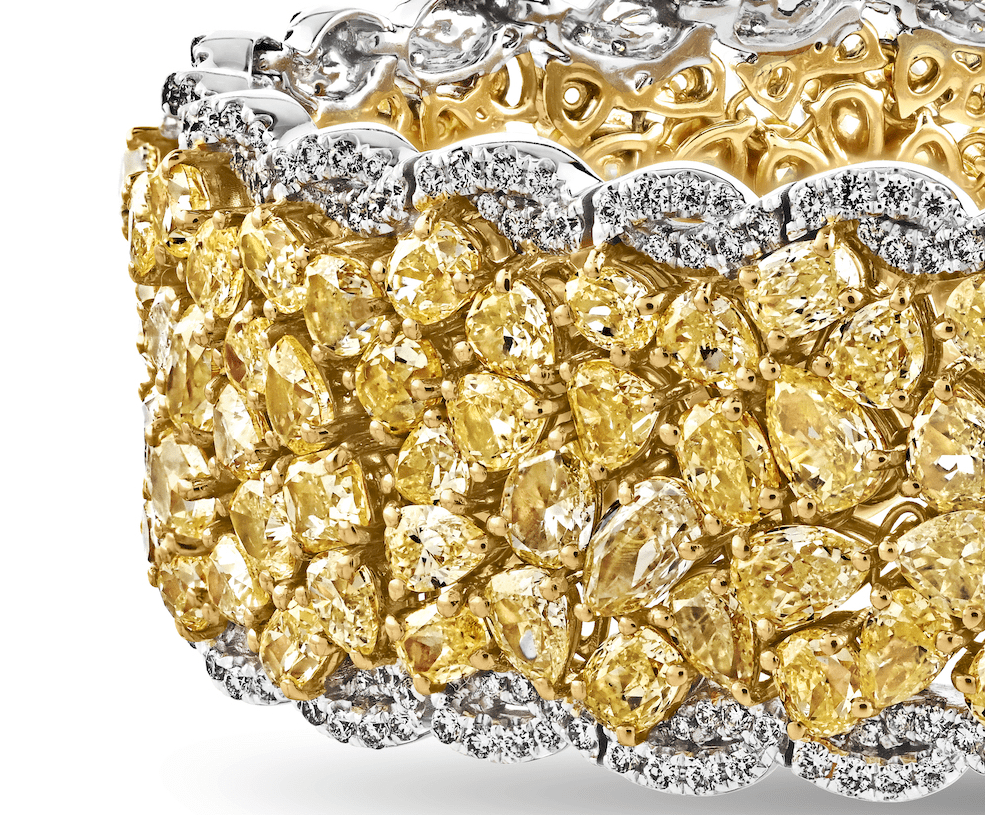 Multi - Shape Diamond Bracelet, 37 CT - Bracelets - Leviev Diamonds