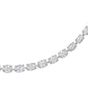 Oval Cut Riviera Diamond Necklace, 28 CT - Necklaces - Leviev Diamonds