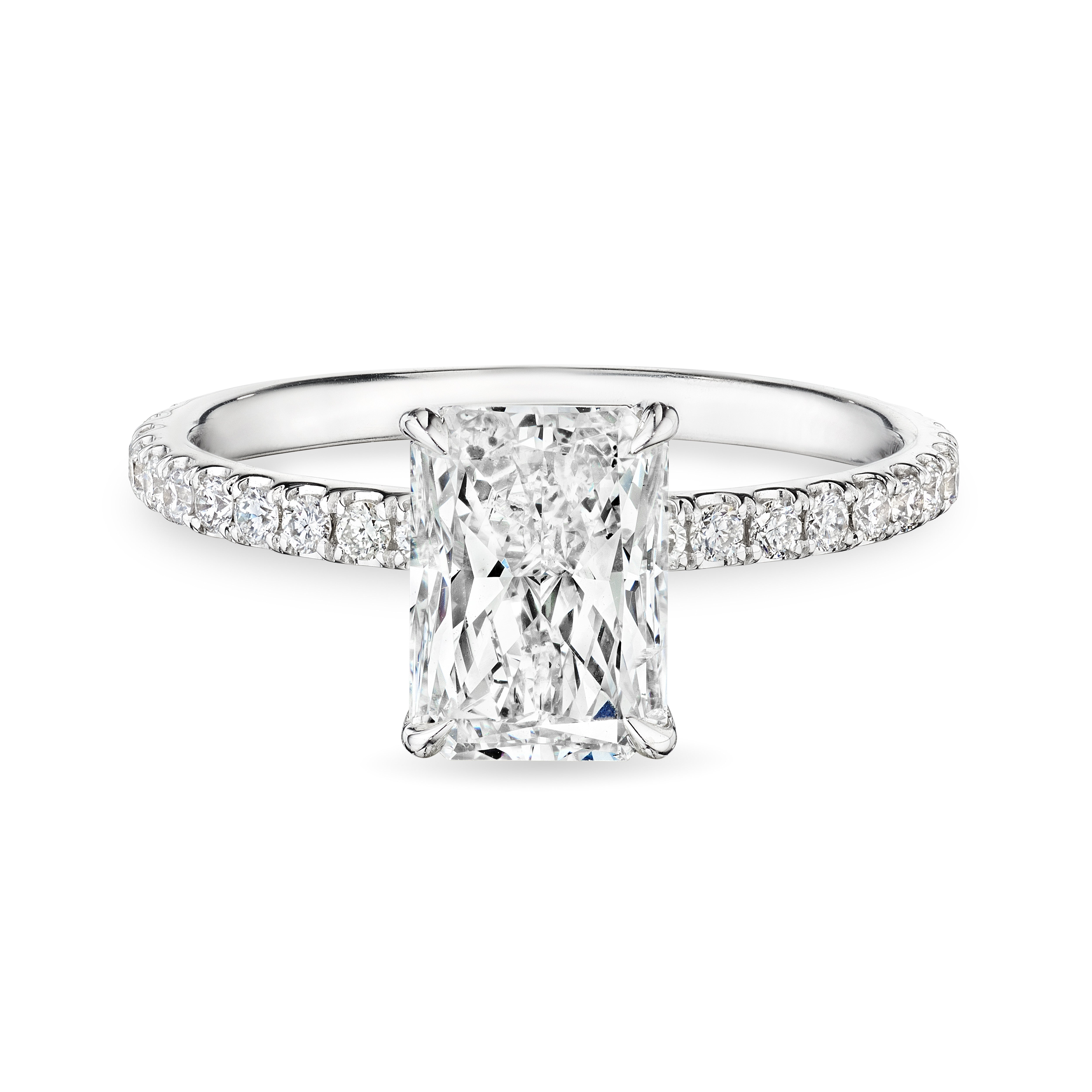 Radiant Cut Diamond Engagement Ring, 1.5 CT - Rings - Leviev Diamonds