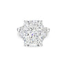 Radiant Cut Diamond Ring with Epaulettes, 12.25 CT - Rings - Leviev Diamonds